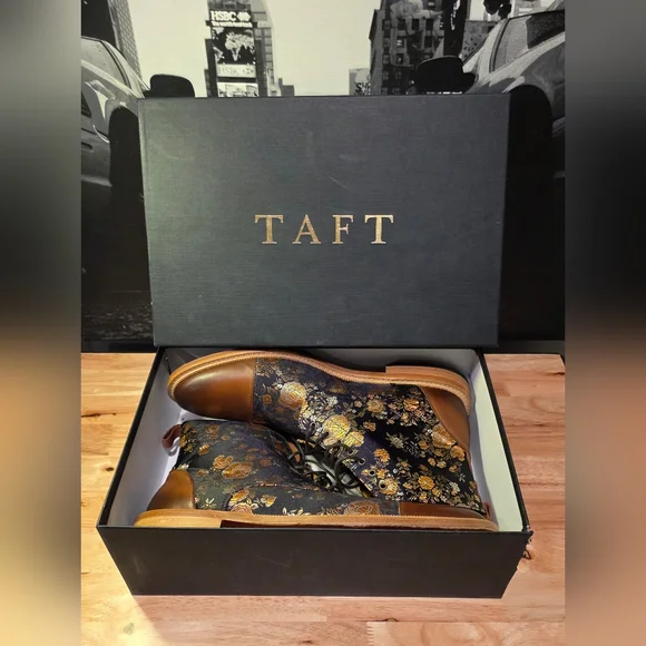 Taft The Jack Boot in Eden 13 US / 46 EU Floral Jacquard - Picture 5 of 6